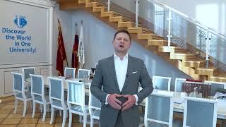 Поздравление участников ВСОШ по химии от ректора РУДН