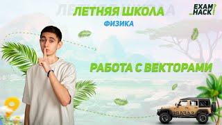 Работа с векторами | Летняя школа | Физика